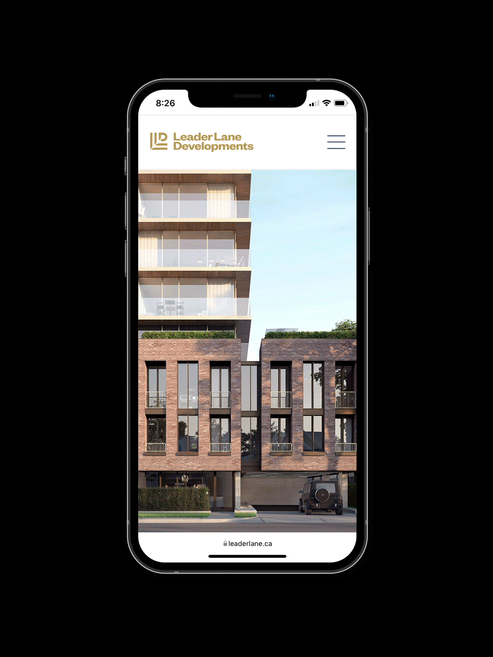 Leader-Lane-Developments-Website-Design